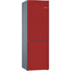 Frigorífico Combi BOSCH KVN39IR3B (No Frost - 203 cm - 366 L - Rojo)