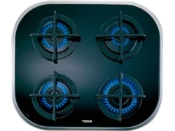 Placa de Gas TEKA CG.1 4G AI AL (Gas Butano-propano - 59 cm - Inox)