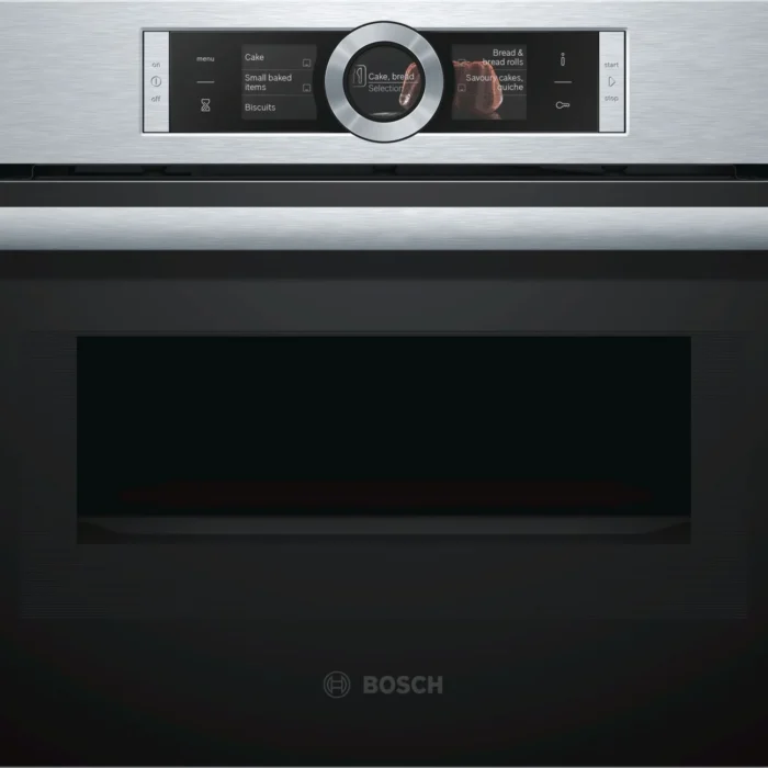Horno BOSCH CMG676BS1 (45 L - 59.5 cm - Pirolítico - Inox)
