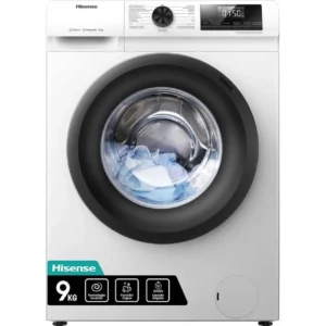 Lavadora HISENSE WFQP901418VM (9 kg - 1400 rpm - Blanco)