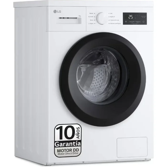 Lavadora LG F4A1009NWK A (9 kg - 1400 rpm - Blanco)