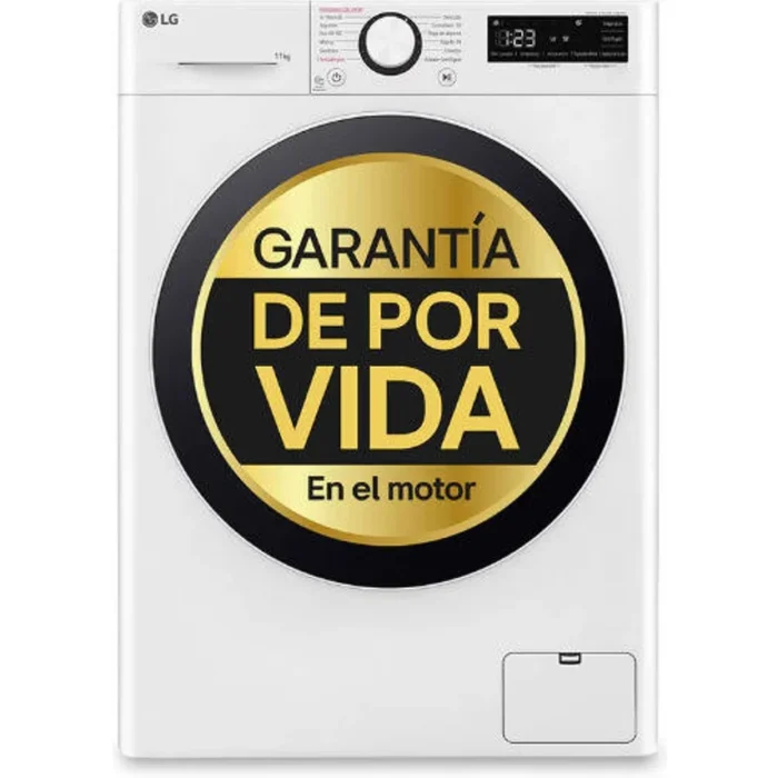 Lavadora LG F4WR6011A0W (11 kg - 1400 rpm - Blanco)