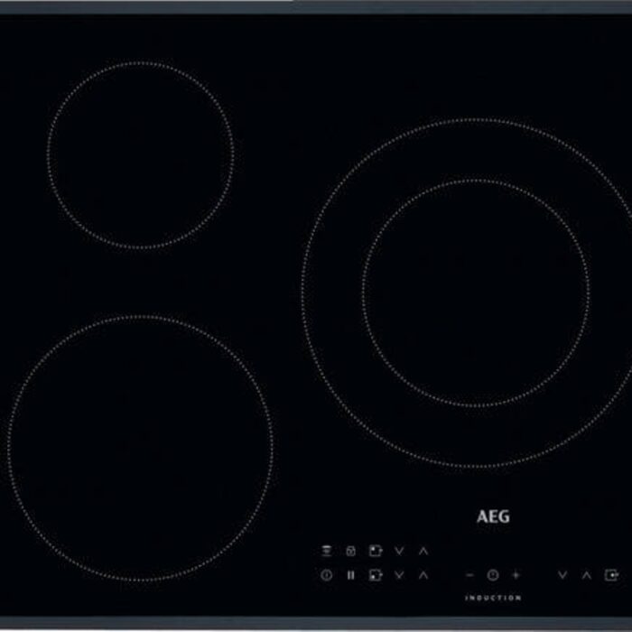 Placa de Inducción AEG IKS6330DFB (Eléctrica - 59 cm - Negro)
