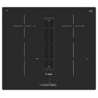 Placa de Inducción con Campana BOSCH PIE611B15E (Eléctrica - 59.2 cm - Negro)